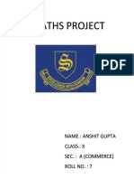 PDF Maths Project DD
