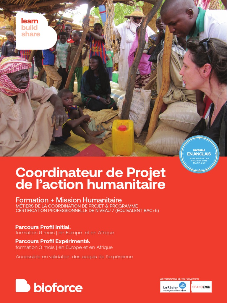Formation Coordinateur Humanitaire Bioforce | PDF | Compétence ...