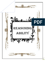 Reasoning Materials For IBPS Clerical