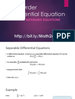 First Order Differential Part 2