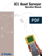 Manual Trimble TSCIreceiver