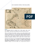 Accuracy of nautical charts - How reliable is cartographic information