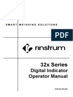 Digital Indicator Operator Manual: 32x Series