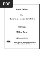 Econ 4413 Poverty and Income Distribution