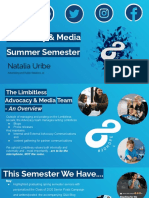 Advocacy & Media Summer Presentation