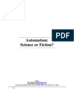 Automation - Science or Fiction