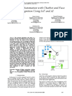 Recognition Using Iot and Ai: Supermarket Automation With Chatbot and Face