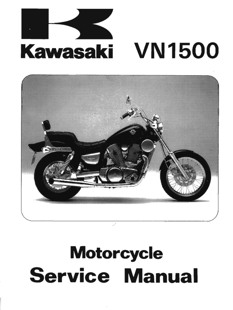 Accessoires et vêtements de moto kawasaki à vendre à gatineau. Kawasaki  vn1500 '87-'99 service manual ...