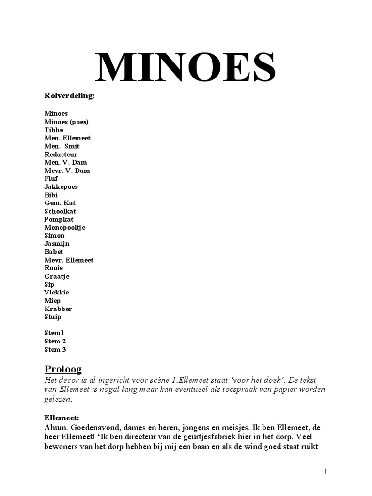 Script MINOES | PDF, image size:768x1024