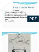 Point Source Stream Model - Pollutant Loading