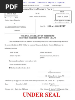 Under Seal: Code Section Offense Description