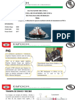 Limpieza y Verificación de Espesores Mediante Método de Lanzamiento De PIGS