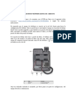 Manual Ensamble e Instalacion Telefonos Avaya J129 - Banco W