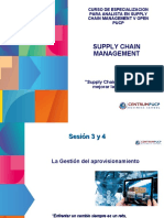 Curso especialización análisis supply chain PUCP