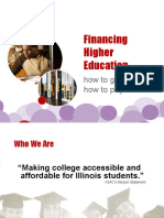 Financing Higher Education: How To Get It and How To Pay For It
