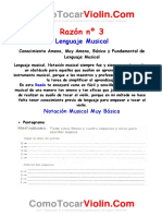 RAZÓN Nº 3 Conocimiento Fundamental Básico, Ameno de Lenguaje Musical.pdf