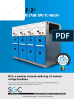 DF-2/DF-2: Medium Voltage Switchgear