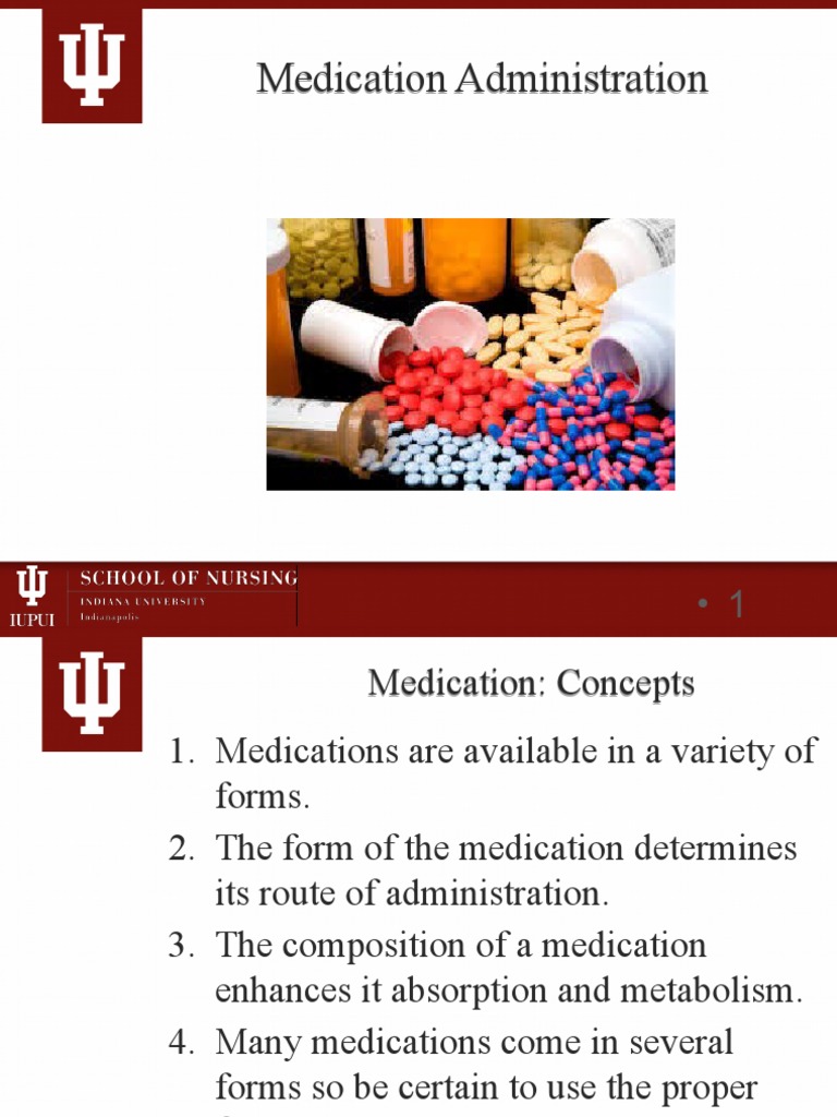 Medication Administration Routes and Forms | PDF | Injection (Medicine ...
