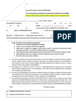 Cerere Eliberare Aviz 2020 PDF