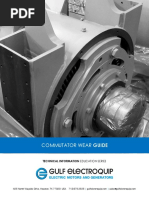 Commutator Surface Condition Guide | PDF | Wear | Mechanical Engineering