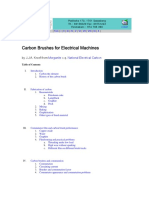 Carbon Brushes For Electrical Machines