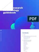 UX Research Methodologies Guidebook PDF
