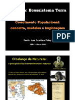 Aula 5 - Crescimento Populacional - Prof Ana Petry