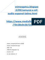 T.cl/2013/09/samurai-X-Mf-Audio-Espanol-Latino - HTML: Anime