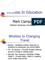 Wireless in Education: Mark Ciampa