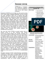 Coronavirus Disease 2019 (COVID-19) Is A Contagious