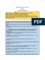 Unidad 1, Matematica Basica.