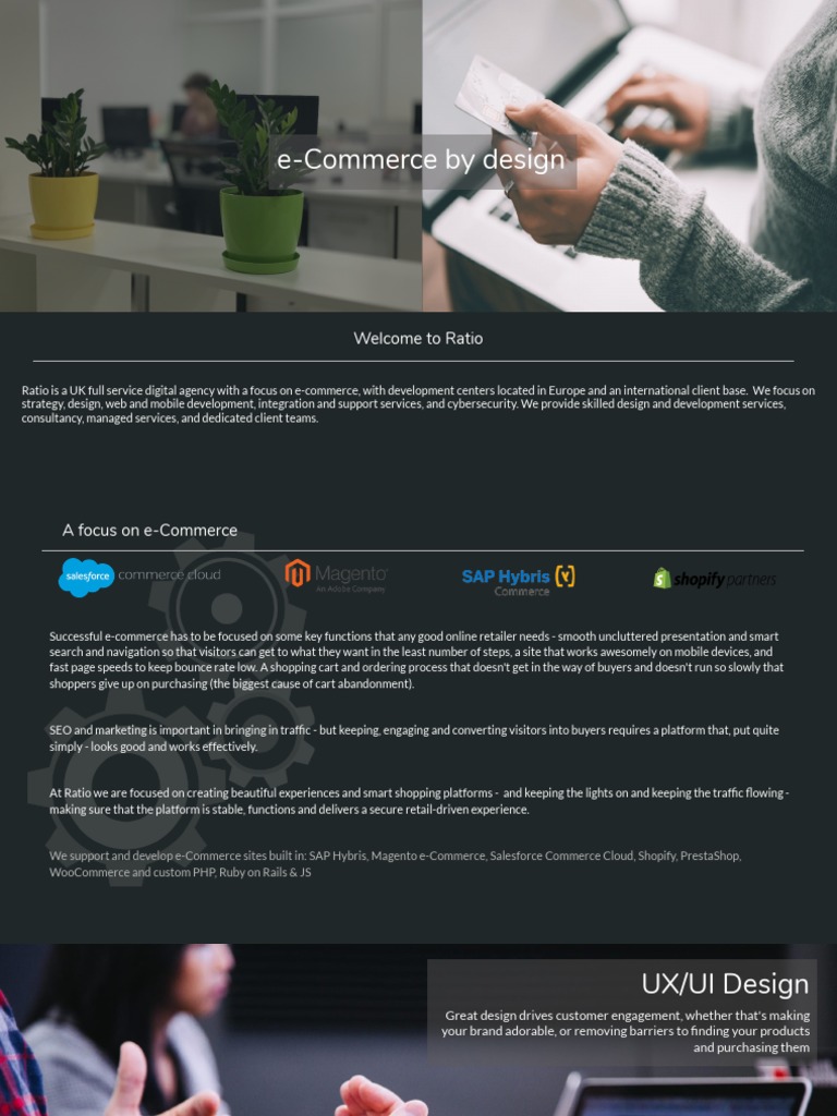 Ratio E Commerce Development Services Magento E Commerce