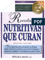 PDF Recetas Nutritivas Que Curan DD - PDF