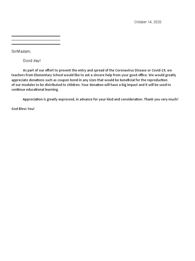 Solicitation | PDF