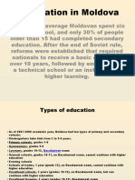 Education in Moldova