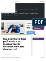 Como Espantar Moscas Da Cozinha E Deixar Ela Perfumada