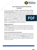 Contrato Trabajo Maquinista de Planta Roman Quinde 01.11.20