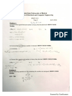 EECE312 Fa17 Test2 Solution