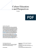 Multi-Culture Education Glossary of Main Concepts