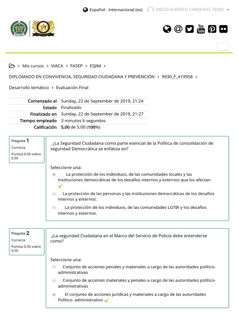 Diplomado en Seguridad Ciudadana y Prevención | PDF | Policía | Violencia