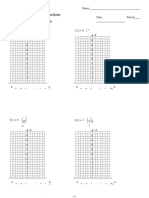 Graphing Exponential Functions: Sketch The Graph of Each Function