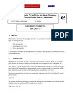 CBF 211L. Laboratorio de Física Mecánica II Virtual: Amortiguamiento Dinámico