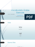 Vocabulario Árabe de Saludos PDF