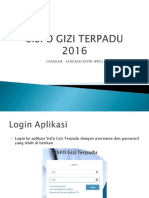SISFO GIZI TERPADU 2016 (Entry Data PKG)