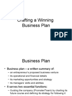 Crafting A Winning Business Plan