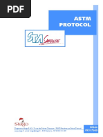 Astm Protocol: Diagnostica Stago S.A.S - 9, Rue Des Frères Chausson - 92600 Asnières Sur Seine (France)