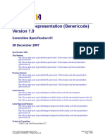 Oasis Code List Representation Genericode PDF