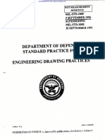 MIL-STD-100F Engineering Drawing Practices