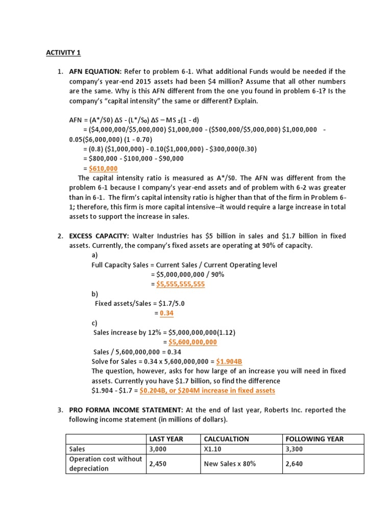 M3 Activity 1 Retained Earnings Dividend