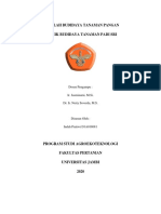 Indah Pratiwi - D1a018081 - H - Makalah Teknik Budidaya Padi Sri - Budidaya Tanaman Pangan PDF